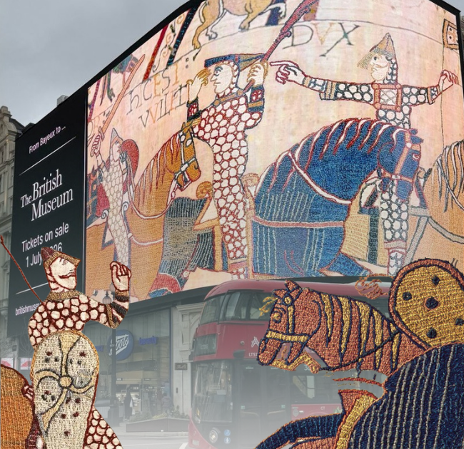 A Tapeçaria de Bayeux volta à Inglaterra